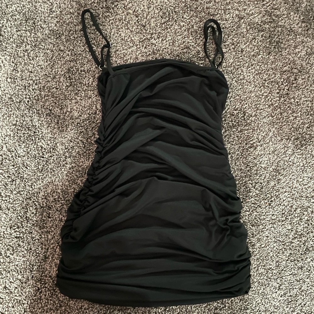 black dress